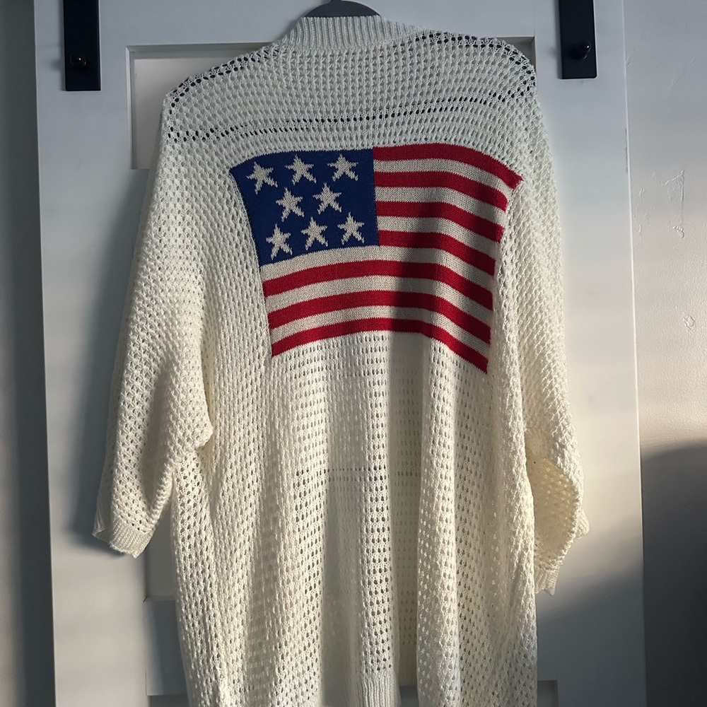 Patriotic Knit Women's Sweater